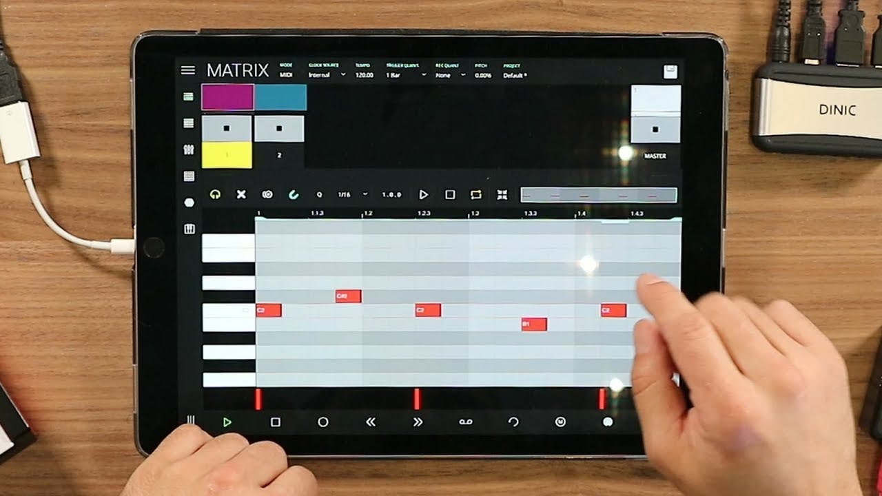 Using LK MIDI Sequencer for iOS and Android